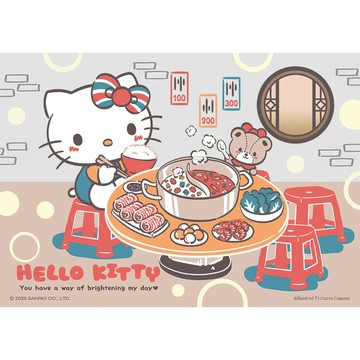百耘圖 - Hello Kitty 【在地系列】圍爐辦桌 108片拼圖 HP0108-301