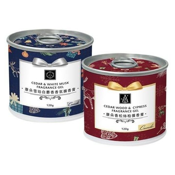 康朵 雪珀白麝香／香松絲柏香氛擴香膏(120g) 聖誕限定款 D922242