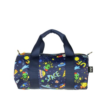 LOQI ｜手提斜背小包 mini 旅行袋 (環保回收材質) 外星人