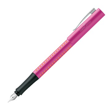 【非庫存商品急單勿下】Faber-Castell 輝柏 好點子馬卡龍鋼筆(粉橘)/EF尖 NO.140995 (NOD)