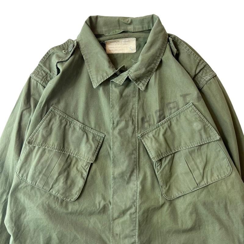 60s U.S.ARMY ジャングルファティーグ ジャケット 2nd M-L / 60年代