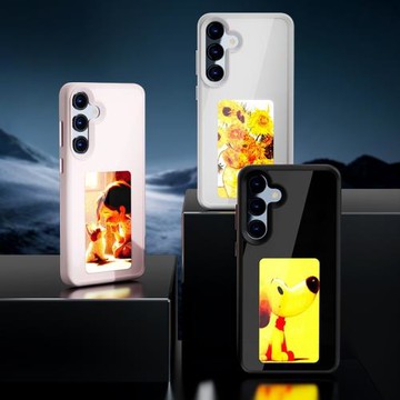 三星適用S23US24U S24puls手機殼保護套四色AI墨水屏NFC免充 時尚