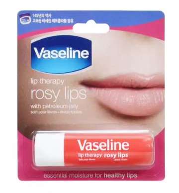 【Vaseline凡士林】經典原味護唇膏（4.8g）/ 玫瑰潤色護唇膏（4.8g）