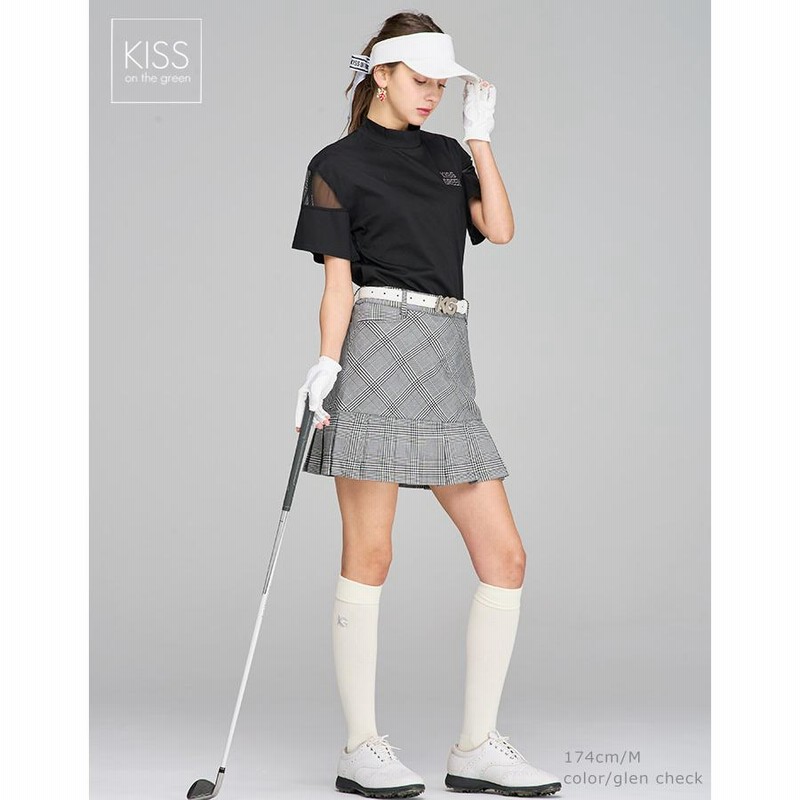 ゴルフウェア レディース スカート Sサイズ 有り / 取り外しポーチ付き  