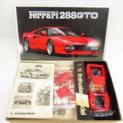 フジミ 1/16 フェラーリ 288GTO プラモデル 未組立品 中古