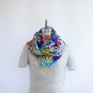 珊瑚礁的誘惑圍巾