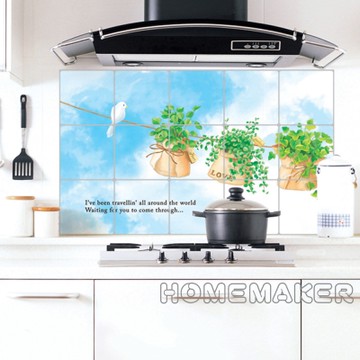 廚房多功能壁飾貼片(2入)_HS-AL14