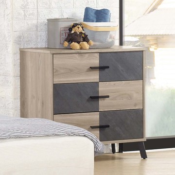 美式工業風亞伯特三斗櫃