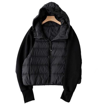 【米蘭精品】現貨+預購頂級真羽絨外套90%鵝絨羽絨衣秋冬外套保暖上衣大碼休閒女裝-小龜背女外套2色74mr77