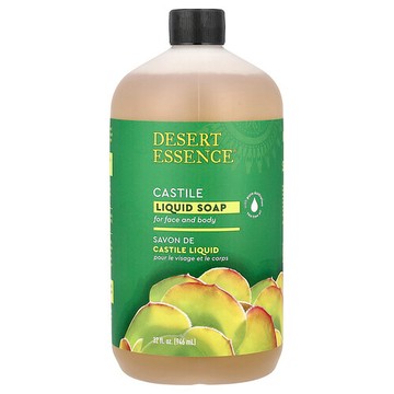 Desert Essence, 卡斯提亞液體皂，32 液量盎司（946 毫升）