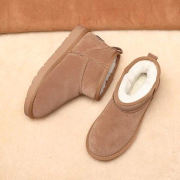 2024年新款明星同款雪地靴女加厚雪地棉鞋冬季女保暖加絨面包鞋