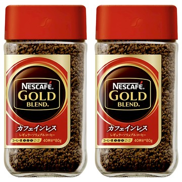NESCAFE 雀巢咖啡 金牌微研磨咖啡  80g  1入  2罐