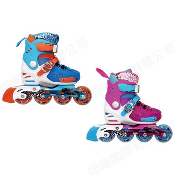 成功 兒童硬殼鋁合金伸縮直排輪 (2色可選) S0410 教學進階款