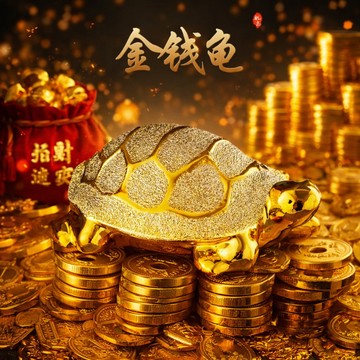 🐎 快速出貨【招財貓的家】招財金錢龜 生日禮物 開業禮物 開運 招財 喬遷禮物 交換禮物