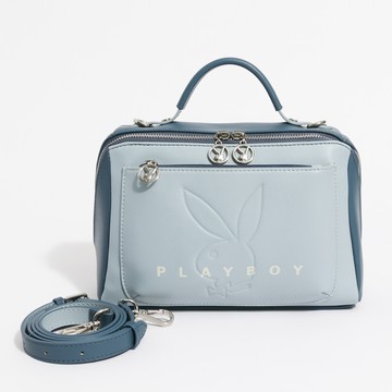 PLAYBOY-手提包附背帶 Limelight系列-藍色(552-6002-50-6)
