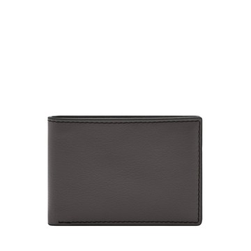 FOSSIL Steven 輕巧型真皮皮夾-灰色 ML4396109