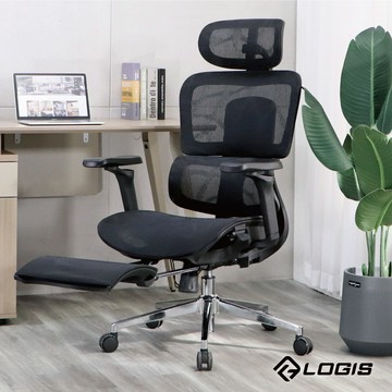 LOGIS 頂級流光PRO人體工學透氣全網椅 電腦椅 辦公椅【106AT11-ZG、106AT11-ZB】