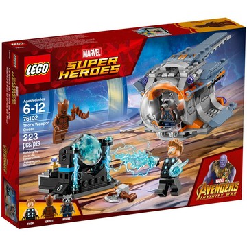 1400【台中翔智積木】LEGO 樂高 超級英雄 76102 Thor's Weapon Quest