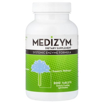 Naturally Vitamins, Medizym，全身酶配方腸溶包衣片，200片