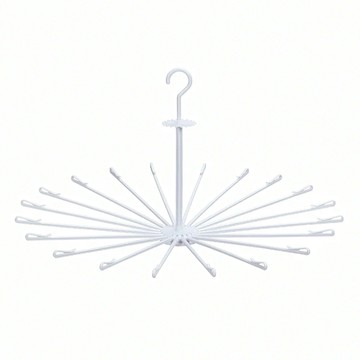 KOKUBO 小久保 傘狀衣物收納架  白色  36cm