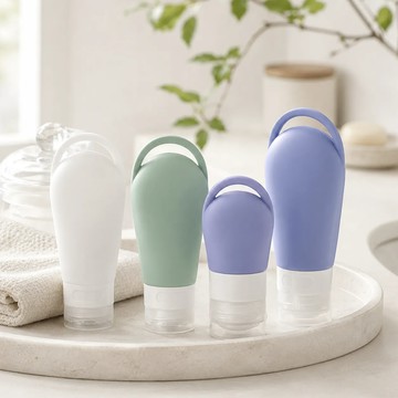 矽膠分裝瓶38ml/60ml/90ml - 60ml 1入-霧綠