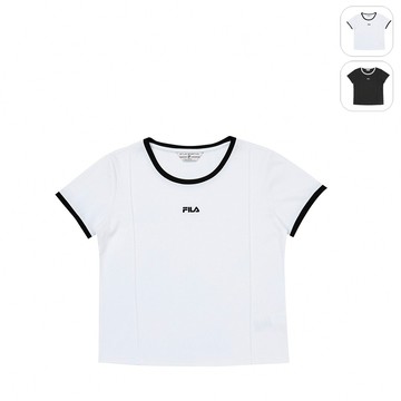 【FILA】女性 短袖圓領T恤-白色 5TEZ-5420-WT