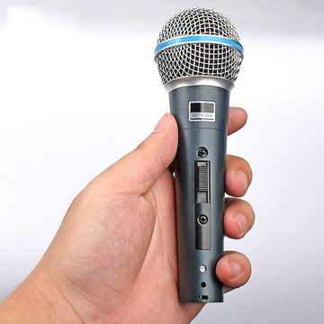 跨境外貿BETA58A有線動圈麥克風專業舞臺戶外演出家庭K歌直播話筒【北歐家居生活】