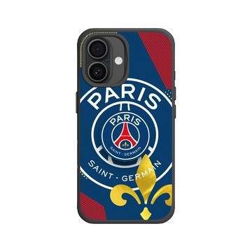 iPhone 16 SolidX 黑 - PSG - Paris Saint-Germain - Lily Flower