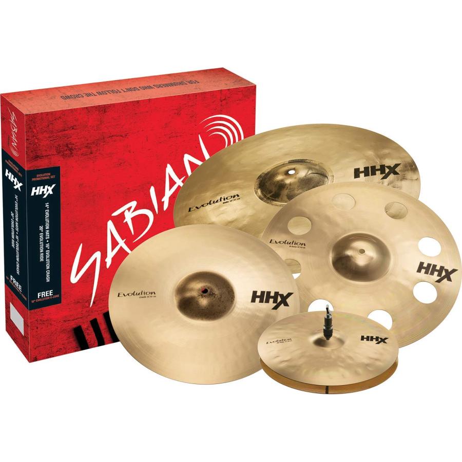 Sabian HHX Evolution Promotional Cymbal Set