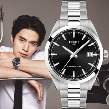 TISSOT 天梭 官方授權 李棟旭配戴款 Gentleman 80小時紳士機械手錶 開學換新季 送禮推薦-38mm T1658071105100