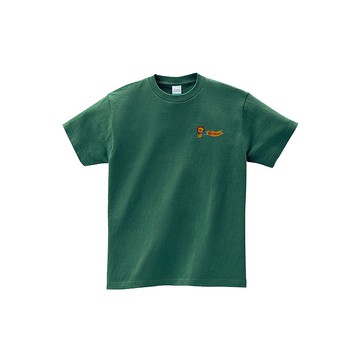 kami純棉中性T恤 | 和平獅子_左胸