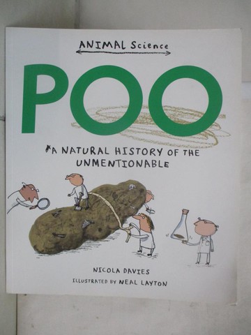 【書寶二手書T3／少年童書_QBW】Poo: A Natural History of the Unmentionable_Nicola Davies