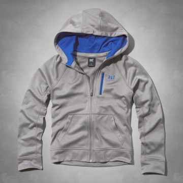 AF a&f Abercrombie & Fitch 小孩外套 灰色 0290