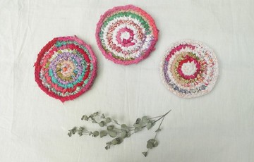 碎花布再生餐墊(小) cloth mat (S)