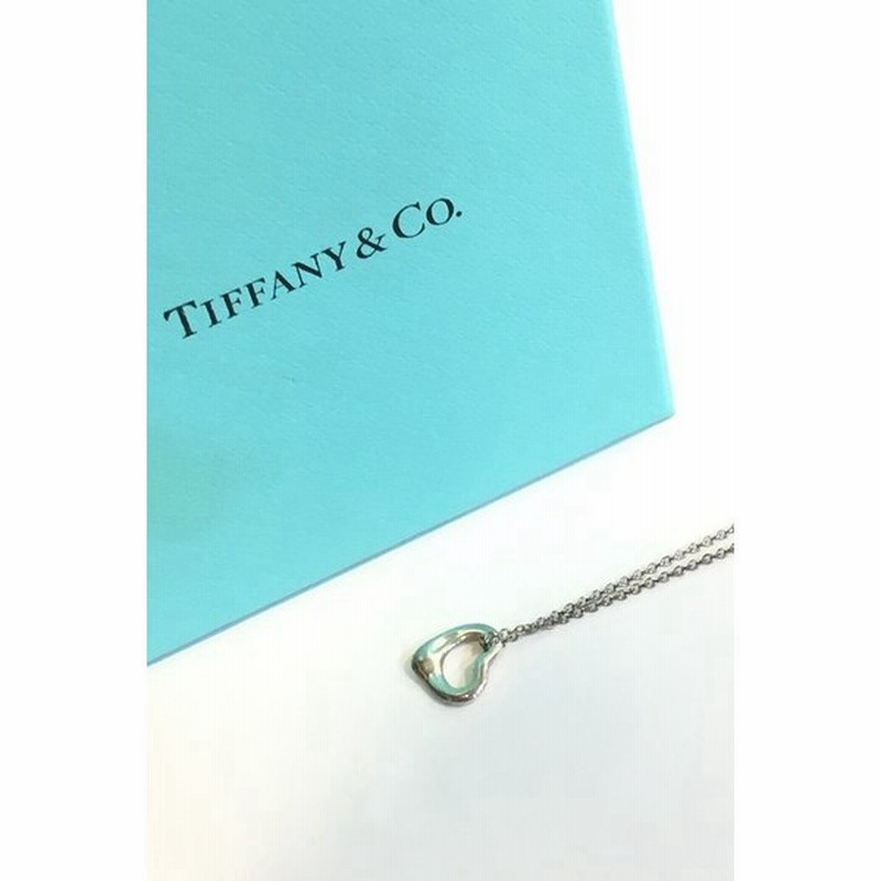 二子玉 ティファニー Tiffany Co ミニオープンハート シルバーネックレス 美品 箱付 ペンダント アクセサリー 通販 Lineポイント最大0 5 Get Lineショッピング