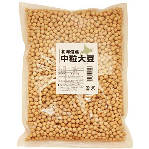 まめやの底力 北海道産　中粒大豆 10kg（1ｋｇ×10袋）