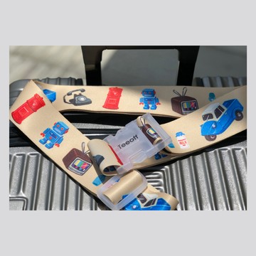 Teeoff台灣原創行李束帶 昭和時光系列