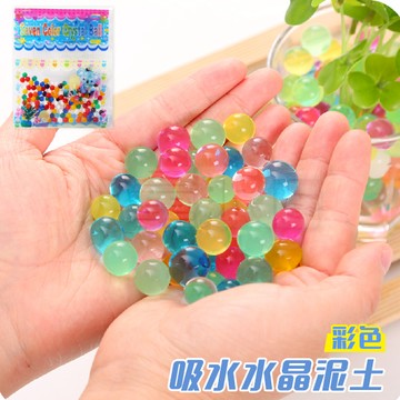 吸水水晶土 魔晶土 水晶泥土 吸水珠 發泡珠 園藝景觀