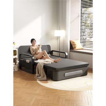 沙發床折疊床兩用單人床家用成人留宿小戶型新型1.5米雙人簡易床