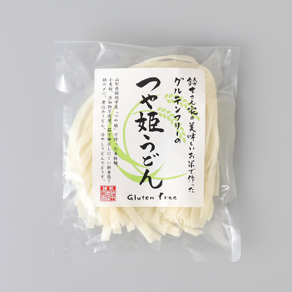 おやじの米 グルテンフリーのつや姫うどん