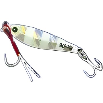 SAME 莎美 大肚魚 鐵板附鉤 Minnow Jig with Assist Hooks  #04  1個