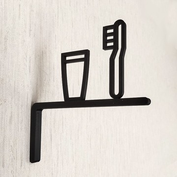 洗手間房間標誌突出型