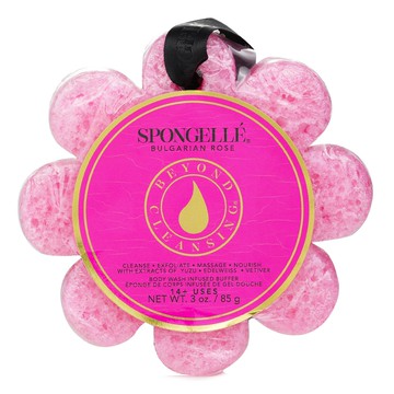 Spongelle - 野花沐浴露海綿 - 保加利亞玫瑰(粉紅色)