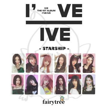 仙女樹🌟 現貨 IVE - ' I'VE IVE ' 官網版通路特典小卡