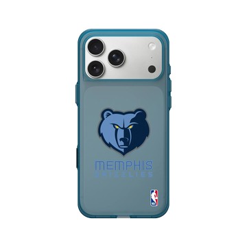 iPhone 17 Pro Max Clear (相機按鈕) 夜幕藍 - NBA - Logo-曼斐斯灰熊 Memphis Grizzlies