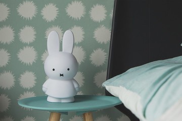 預購 Miffy 米菲兔經典款公仔存錢筒-大號 白色