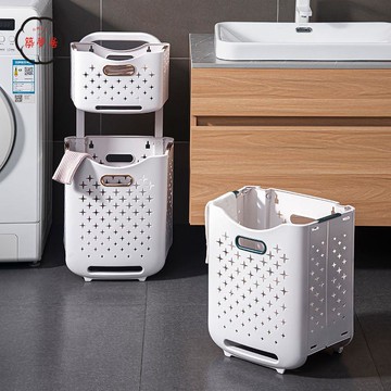 免運 髒衣籃 收納籃 髒衣簍 收納筐 衣服收納 臟衣簍壁掛式家居可折疊宿舍衛生間洗衣籃浴室臟襪子簍陽臺置物架 工廠現貨直銷 全館八折 售後保障 z5620