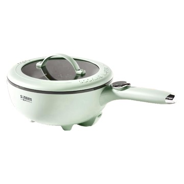 SOnGEn 松井 日系多功能美型饗宴鍋 煎/炒/燉/煮 4L大容量 360°聚能發熱 不鏽鋼鍋體  SG-6022A