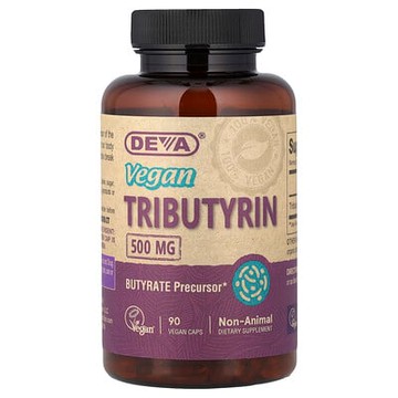 Deva, 全素三丁酸甘油酯，500 毫克，90 粒素食膠囊