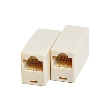 台灣霓虹 RJ45網路線連接器(2入組) 延長連接轉接頭